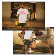 画像をギャラリービューアに読み込む, DOWBL/ ダブル/ Smooth Rhombus Neon Logo Shorts  【全2色】