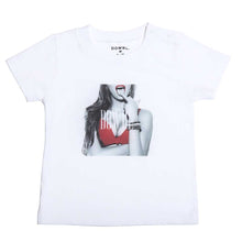 画像をギャラリービューアに読み込む, DOWBL/ダブル/【予約商品】Girl Photo Kids Tee【全1色】