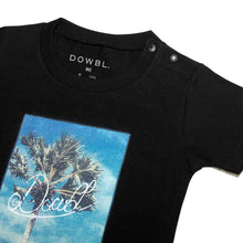 画像をギャラリービューアに読み込む, DOWBL/ダブル/Palm Tree Box Photo Kids Tee【全2色】