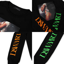 画像をギャラリービューアに読み込む, Attractive Girl Photo Neon Long Sleeve