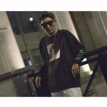 画像をギャラリービューアに読み込む, Attractive Girl Photo Neon Long Sleeve