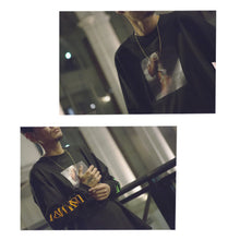 画像をギャラリービューアに読み込む, Attractive Girl Photo Neon Long Sleeve