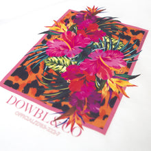 画像をギャラリービューアに読み込む, Leopard Mix Botanical Long Sleeve