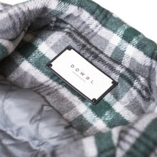 画像をギャラリービューアに読み込む, Subtle Gold Logo Checked Coat