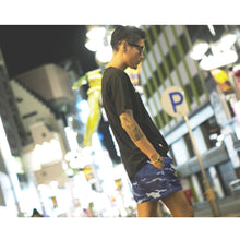 画像をギャラリービューアに読み込む, DOWBL/ ダブル/ Camo Rhombus Neon Logo Shorts