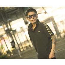 画像をギャラリービューアに読み込む, DOWBL/ ダブル/Glittering Line Logo Polo Shirt