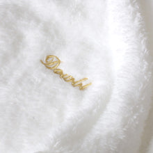 画像をギャラリービューアに読み込む, Minted Embroidery Boa Gown