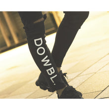 画像をギャラリービューアに読み込む, DOWBL/ ダブル/ Legit Damage Logo Black Skinny Pants【全1色】