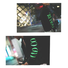 画像をギャラリービューアに読み込む, Individuality Logo Sleeve Denim JKT