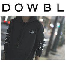 画像をギャラリービューアに読み込む, Naughty Logo Sleeve Hoodie