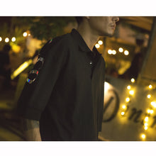 画像をギャラリービューアに読み込む, DOWBL/ ダブル/Mind Boggling Hologram Polo Shirt