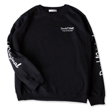 画像をギャラリービューアに読み込む, String Sleeve Logo Sweat Shirts