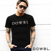 画像をギャラリービューアに読み込む, DOWBL ダブルGOLDエンブレムロゴTEE【3/4】【あす楽対応】