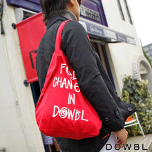 画像をギャラリービューアに読み込む, DOWBL/ダブル/メッセージEco Bag【9/12】【あす楽対応_近畿】