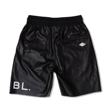 画像をギャラリービューアに読み込む, DOWBL/ ダブル/ Side Line Logo Leather Shorts