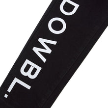 画像をギャラリービューアに読み込む, DOWBL/ ダブル/ Legit Damage Logo Black Skinny Pants【全1色】
