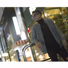 画像をギャラリービューアに読み込む, Modish Gold Logo knit Blouson