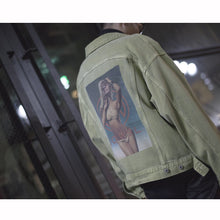 画像をギャラリービューアに読み込む, Beaut Girl Photo Denim JKT