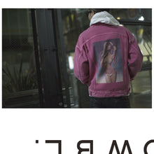 画像をギャラリービューアに読み込む, Beaut Girl Photo Denim JKT