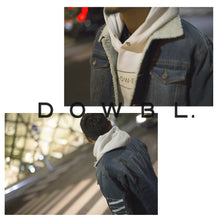 画像をギャラリービューアに読み込む, B.S Logo Sleeve Denim BoaJacket