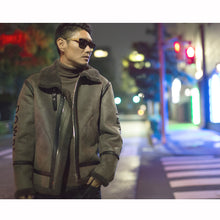 画像をギャラリービューアに読み込む, F.S.G Leather Boa JKT