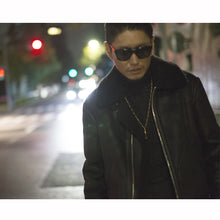 画像をギャラリービューアに読み込む, F.S.G Leather Boa JKT