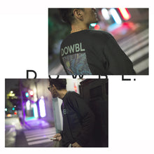 画像をギャラリービューアに読み込む, Neon Botanical Leaf Sweat Shirts