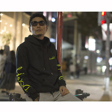 画像をギャラリービューアに読み込む, Neon Naughty Logo Sleeve Hoodie