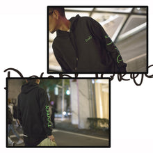 画像をギャラリービューアに読み込む, Neon Naughty Logo Sleeve Hoodie