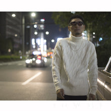画像をギャラリービューアに読み込む, Gentlemanly Cable Knit