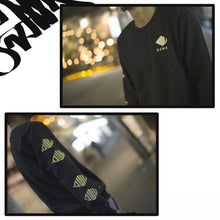画像をギャラリービューアに読み込む, Vertical Rhombus Logo weat Shirts