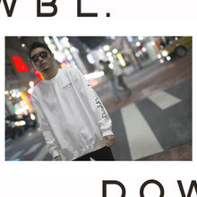画像をギャラリービューアに読み込む, String Sleeve Logo Sweat Shirts