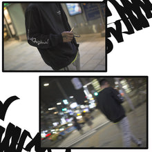 画像をギャラリービューアに読み込む, String Sleeve Logo Sweat Shirts
