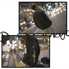 画像をギャラリービューアに読み込む, String Sleeve Logo Sweat Shirts
