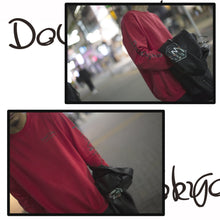 画像をギャラリービューアに読み込む, String Sleeve Logo Sweat Shirts