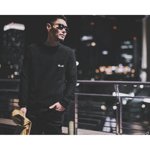画像をギャラリービューアに読み込む, Strange Position Logo Crew Cutsew