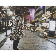 画像をギャラリービューアに読み込む, Reversible Raven Leopard Fur JKT
