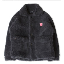 画像をギャラリービューアに読み込む, Flex Logo Boa Blouson