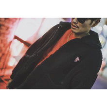 画像をギャラリービューアに読み込む, Flex Logo Boa Blouson