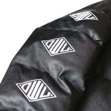 画像をギャラリービューアに読み込む, Continuous Rhombus Sleeve Leather JKT