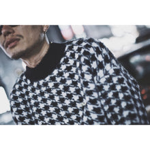 画像をギャラリービューアに読み込む, Kiss Logo Staggered Pattern Knitsew