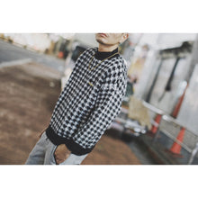 画像をギャラリービューアに読み込む, Kiss Logo Staggered Pattern Knitsew