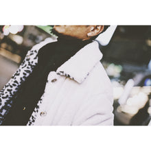 画像をギャラリービューアに読み込む, Reversible Frosty Leopard Fur