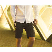 画像をギャラリービューアに読み込む, DOWBL/ ダブル/ Luxury Noble Logo Shorts