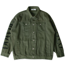 画像をギャラリービューアに読み込む, Individuality Logo Sleeve Denim JKT