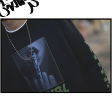 画像をギャラリービューアに読み込む, Delinquents Girl Photo Sweat Shirts