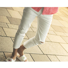 画像をギャラリービューアに読み込む, DOWBL/ ダブル/ Tidy Gradation Kiss White Pants【全1色】