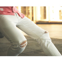 画像をギャラリービューアに読み込む, DOWBL/ ダブル/ Tidy Gradation Kiss White Pants【全1色】