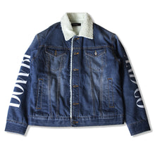 画像をギャラリービューアに読み込む, B.S Logo Sleeve Denim BoaJacket
