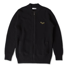 画像をギャラリービューアに読み込む, Modish Gold Logo knit Blouson